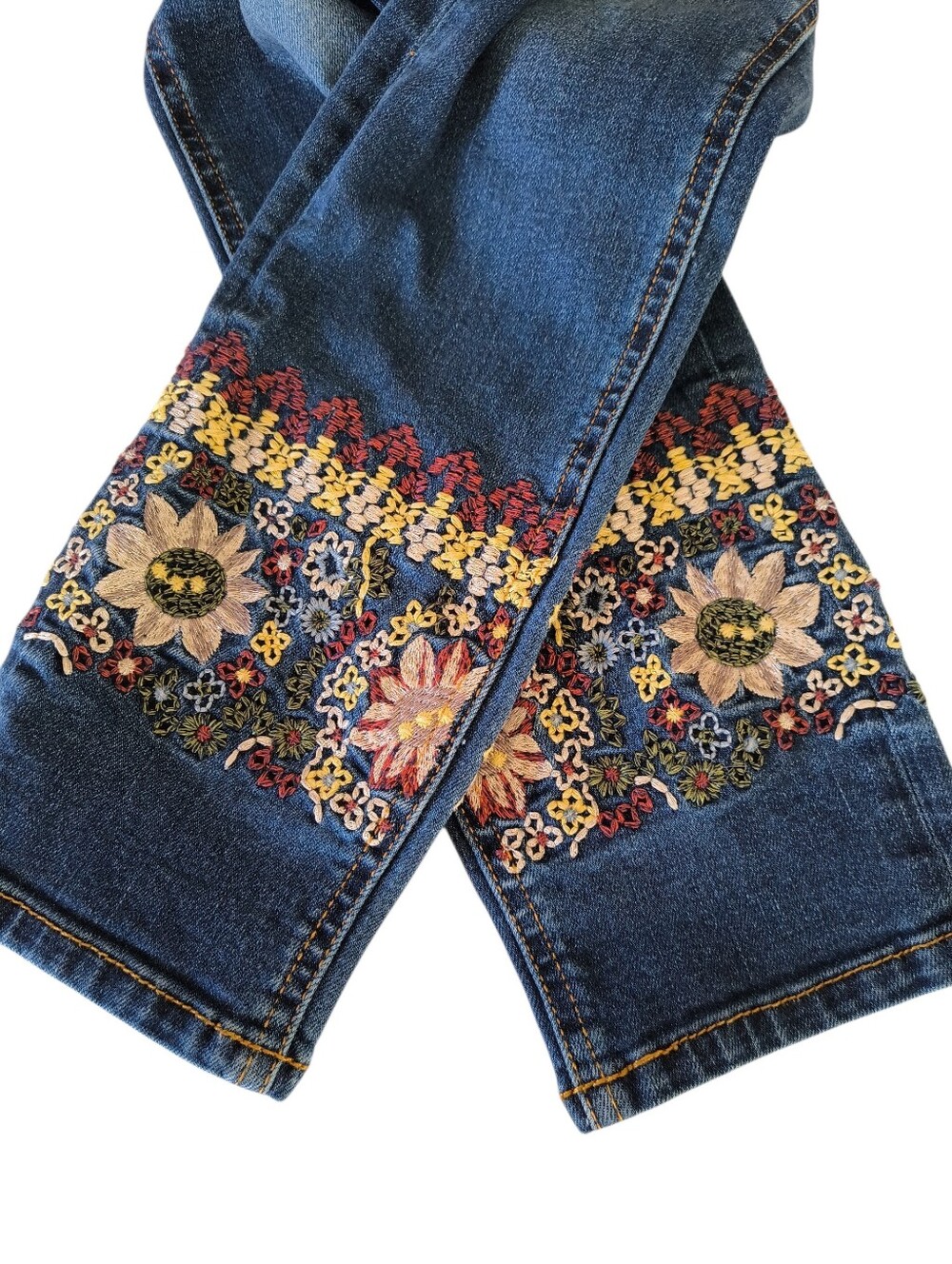Miss Me Skinny Embroidered Ankle Jeans Size 29 - Picture 9 of 9